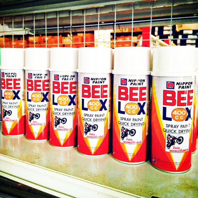 สีสเปรย์พ่นรถมอเตอร์ไซค์BEE LOX  NIPPON PAINT