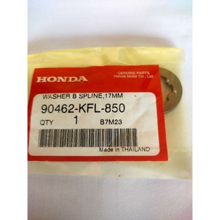 90462-KFL-850 แหวนเซาะร่อง17มม.แหวนใต้เรือนคลัทช์ Honda เวฟ100,เวฟ110S,1ชิ้น  อะไหล่เเท้ศูนย์💯%