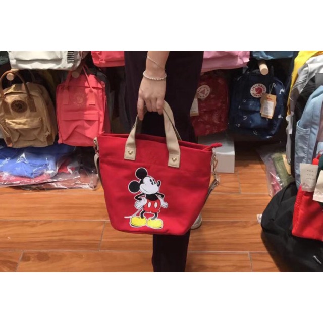 พรีออเดอร์กระเป๋า Anello Mickey Tote bag