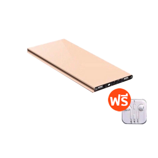  (ฟรี USB + หูฟัง) บางเฉียบpower bank 50000mAh ของแท้ 100% พาวเวอร์แบงค์ชาร์จเร็ว[ด่วนใส่โค้ดYOUP1010 ลด40บ.]