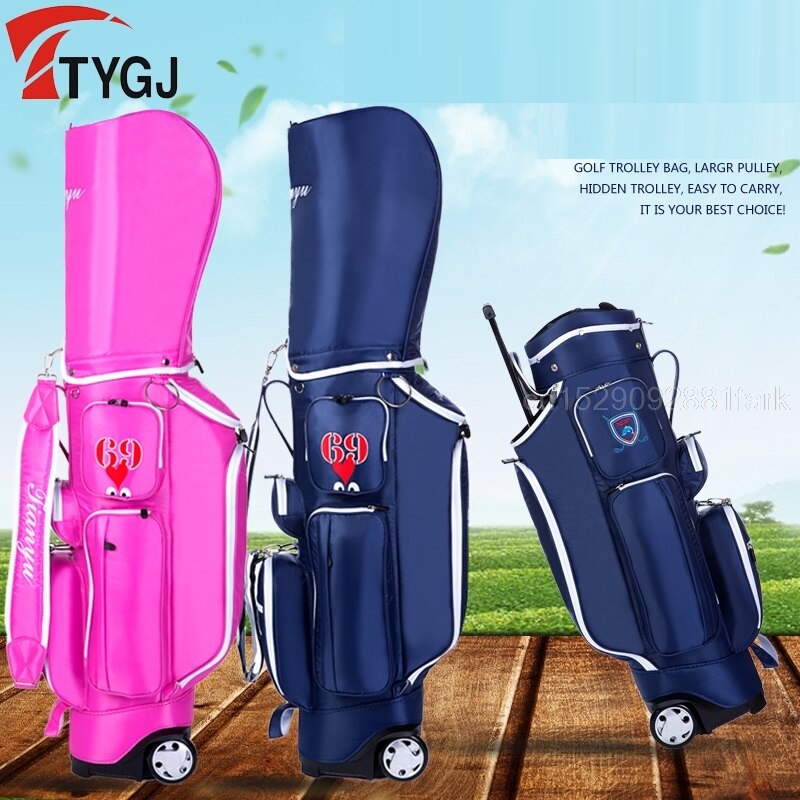 golf bag and trolley set