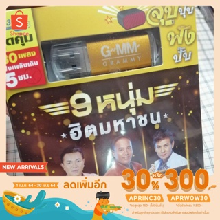 usb mp3 รวม 9 หนุ่มฮิตมหาชน USB บรรจุเพลง 80 เพลง ไมค์ภิรมย์พร ไผ่พงศธร มนต์แคน แก่นคูน mp3 usb gmm