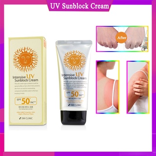 ครีมกันแดด UV สูตรเข้มข้น 70 มล. SPF50 + PA +++ กันแดด สดชื่น ป้องกันรังสียูวี 70 มล.