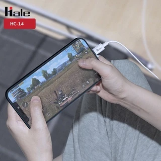 Hale HC-14 สายชาร์จยาว 2 เมตร Charge Cable 2m กระแสไฟชาร์จเร็ว 2.4 A มีให้เลือก 3 พอร์ต Micro/Type-C/Li