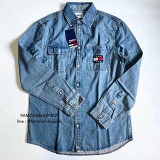 🔥CLEARANCE SALE 🔥tommy jean 🇺🇸 denim shirt