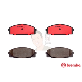 P83 139C ผ้าเบรก F (แท้ BREMBO รุ่น Ceramic) TOYOTA ไฮเอซ (รถตู้) คอมมิวเตอร์ Hi-Ace Commuter KDH ปี2005-&gt;