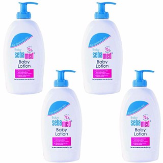 Sebamed Baby Lotion 400ml โลชั่นบำรุงผิวสำหรับเด็ก x 4 ขวด