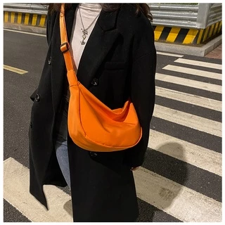 (มีส่งด่วน) ifashionbag(IF1743) กระเป๋าผ้าสะพายข้าง แฟชั่น สีสด มี 4 สี