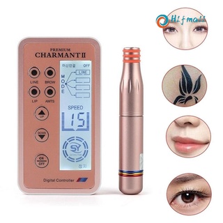 Charmant เครื่องสักคิ้ว กึ่งถาวร ดิจิทัล Dermografo 2 ชิ้น สําหรับสักคิ้ว ปาก อายไลเนอร์ ปากกา