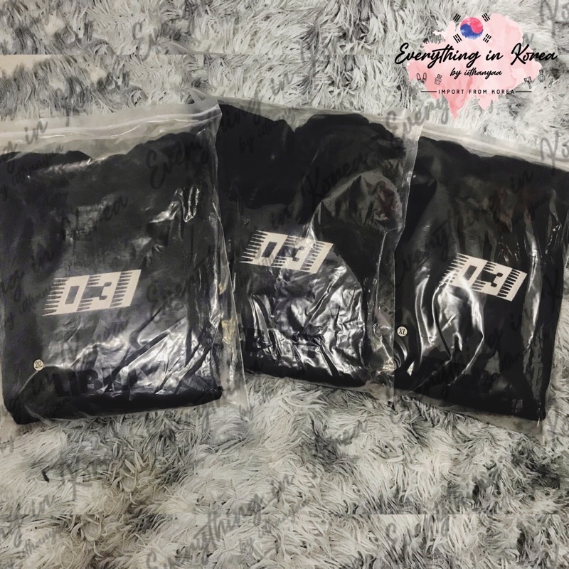 เสื้อฮู้ด ☄️ พร้อมส่ง ที่นี้ที่เดียว! สินค้าจาก K-hiphop  💥 Libilly CHANGMO : 031 BLACK HOODIE