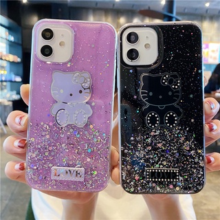 เคสซลิ โิคน VIVO 1811 1816 1817 1820 1901 1902 1904 1906 1915 1940 V2026 V2027 V2028 V2029 V2032 V2033 V2038 V2042 1814 1815 1929 V1818A V1818T Glitter Hello Kitty Cat Soft Case