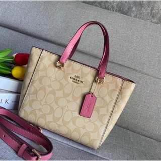 Coach Alice Satchel In Signature Canvas  (CA613