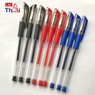 LerThai ปากกาเจล คลาสสิค 0.5 มม. แดง น้ำเงิน ดำ  Gel pen