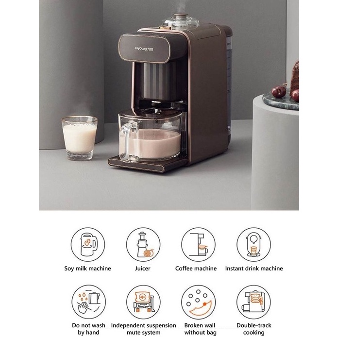 เครื่องทำน้ำเต้าหู้ JOYOUNG K1S PRO SOYMILK MACHINE UPGRADE WALL BREAKER เครื่องปั่น เครื่องคั้นน้ำน