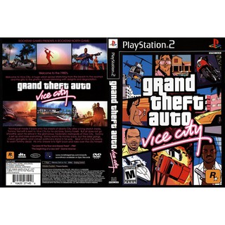 GRAND THEFT AUTO VICE CITY [PS2 US : DVD5 1 Disc]