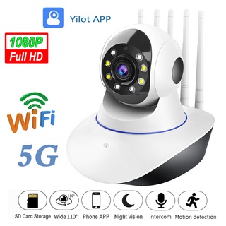 กล้องวงจรปิดไร้สาย 1080P YI IOT 5G WiFi IP มองเห็นที่มืด สําหรับบ้าน