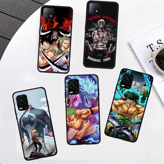 El76 เคสโทรศัพท์มือถือ ลายการ์ตูนวันพีช ZORO สําหรับ OPPO Reno 7 6Z 4Z A73 A83 A92S A94 A95 A96 F5