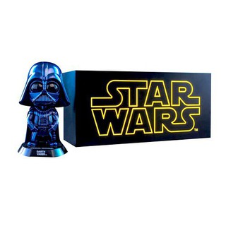 Hottoys Cosbaby ฟิกเกอร์ COSB695 COSB695 Darth Vader (Metallic Blue) with Mini Lightbox