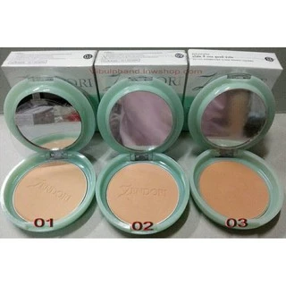 (มีส่งด่วน) แป้ง Zendori UV Oil-Free Foundation SPF12 ( ตลับสีเขียว )