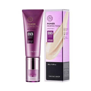 พร้อมส่ง THE FACE SHOP POWER PERFECTION BB CREAM SPF 37 PA++ 20g