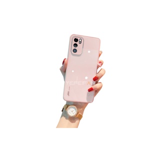 เคส เคสหลังกระจกนิรภัย เคสโทรศัพท์ซิลิโคน สำหรับ OPPO Reno 6 5G OPPO Reno 6 5 Pro 5G