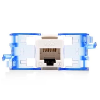 LINK รุ่นUS-1006STF CAT 6 RJ45 Modular JACK, Slim ตัวเมีย - ประกัน 30 ปี