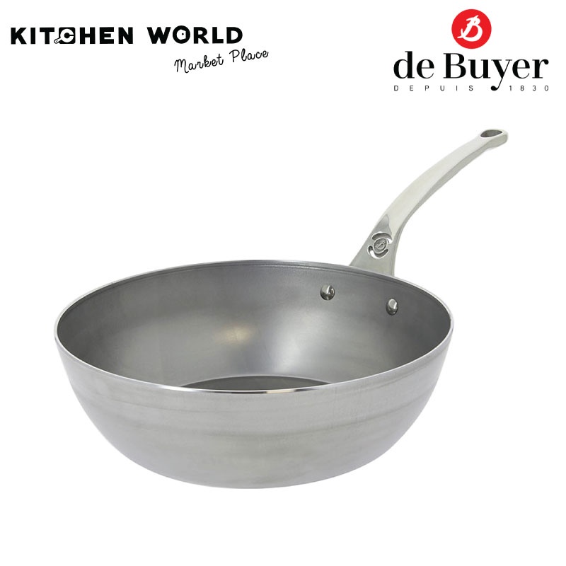 de Buyer 5684.28 MINERAL B PRO Country Fry Pan / กระทะเหล็ก