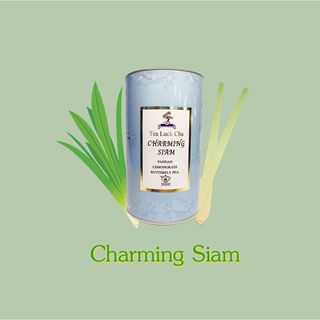 Charming Siam ชาใบหม่อน ตะไคร้ ใบเตย ชาเบลนด์ ชา Tea Luck Cha