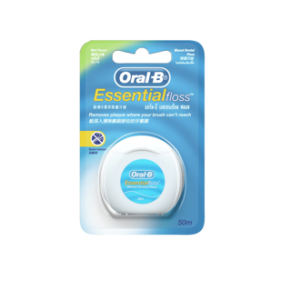 Oral-B ออรัลบี ไหมขัดฟัน เอสเซนเชียลฟรอส 50 เมตร