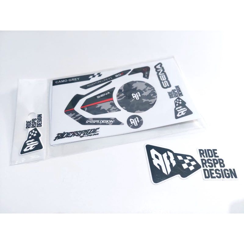 CAMO GREY - สติ๊กเกอร์ GARSKIN DECAL SKIN COVER SENA 30K