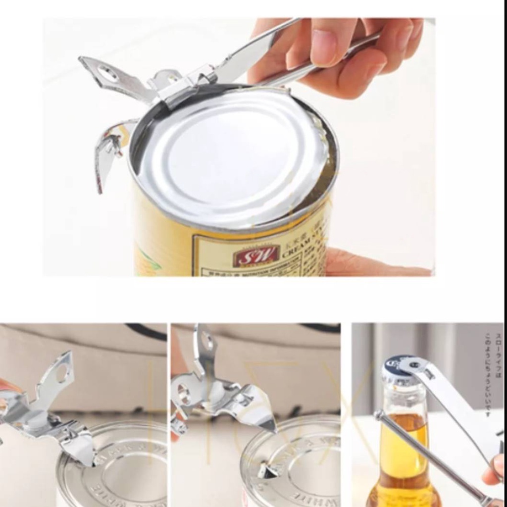 เกาหลี 777 THREE SEVEN Can Opener ดีบุกอเนกประสงค์ / Pembuka
