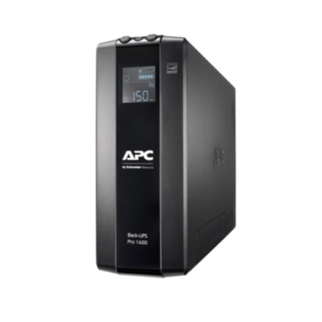 APC Back UPS Pro BR 1600VA, 8 Outlets, AVR, LCD Interface BR1600MI-3Y