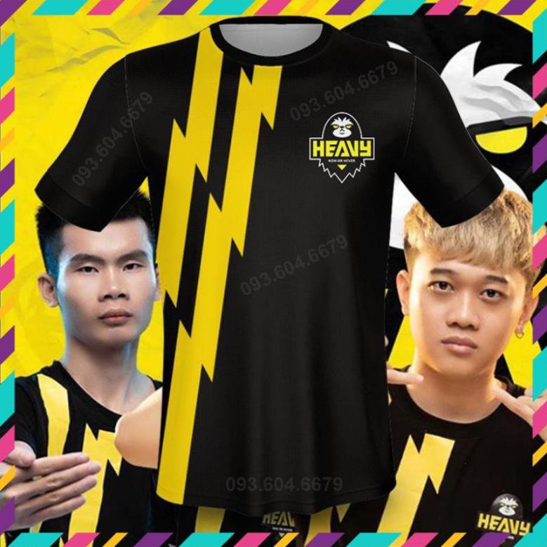 Free Fire Team HEAVY Black 3D Shirt