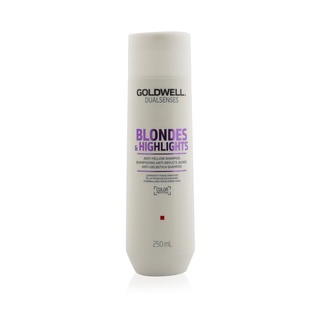 GOLDWELL Dual Senses Blondes &amp; Highlights Anti-Yellow Shampoo (Luminosity For Blonde Hair) - 250ml/8.4oz