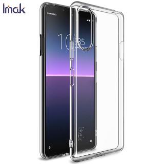 Original Imak Casing Sony Xperia 10 II Transparent Soft TPU Back Case Clear Silicone Shockproof Cover