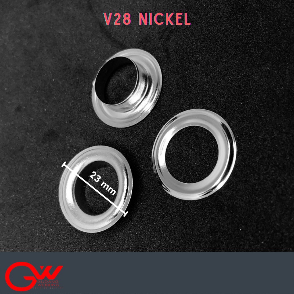 MATA IRON O-RING EYE / V28 NICKLE