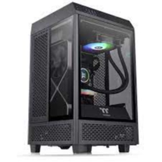 ThermaltakeThe Tower 100/Black/Win/SPCC/Tempered Glass*3 CA-1R3-00S1WN-00