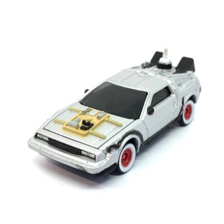 รถเหล็ก รถของเล่น TOMICA DELOREAN Universal Studio and U-Drive Joint Venture 1/64 (unbox - ไม่มีกล่อง)