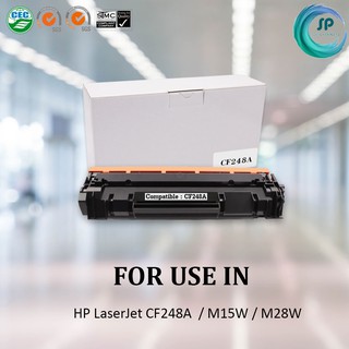 Supply print ตลับหมึกเลเซอร์เทียบเท่า HP 48A CF248A สำหรับรุ่น HP LaserJet M15W / M28W