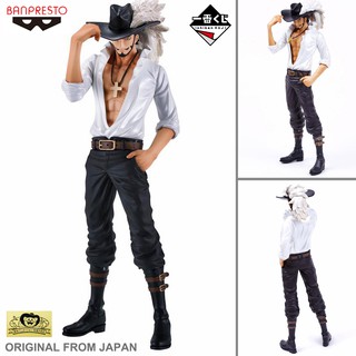 งานแท้ ฟิกเกอร์ แมวทอง Banpresto One Piece วันพีซ เต็มพิกัดสลัดจอมลุย Juracure Dracule Mihawk จูราคิล แดรคูล มิฮอว์ค