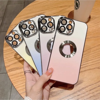 223.   เคสโทรศัพท์มือถือนิ่ม ป้องกันเลนส์ เรียบง่าย สําหรับ iphone12 11 13 12 pro max 13pro 11promax 13promax