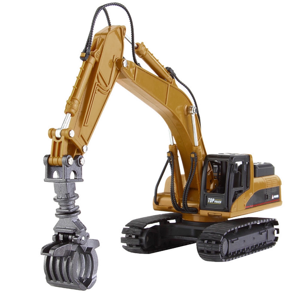 150 โมเดล รถขุด 4 ล้อ Die cast construction model Excavator - ssom1111 ...