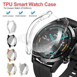 เคส tpu กันชนสําหรับ huawei watch gt 2 46 มม. gt 246 มม. frame สําหรับ huawei gt 2 smart watch