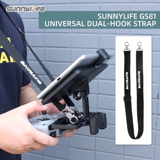 Sunnylife GS81 สายคล้อง แบบตะขอคู่ สําหรับรีโมทควบคุมโดรน DJI