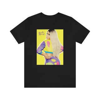 เสื้อยืด คอกลม พิมพ์ลาย Nicki Minaj Aesthetic Premium เหมาะกับของขวัญวันเกิด สไตล์มินิมอล สําหรับผู้ชาย และผู้หญิง