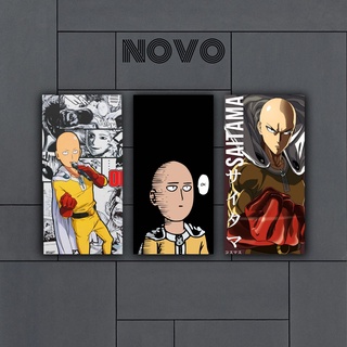 โปสเตอร์ไม้ One Punch Man ขนาด 10x20 ซม. สําหรับแขวนตกแต่งผนังห้อง