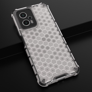 เคสกันกระแทก Redmi Note 11T Pro Plus 5G Armor Case Hybrid Hard PC Soft TPU Back Cover