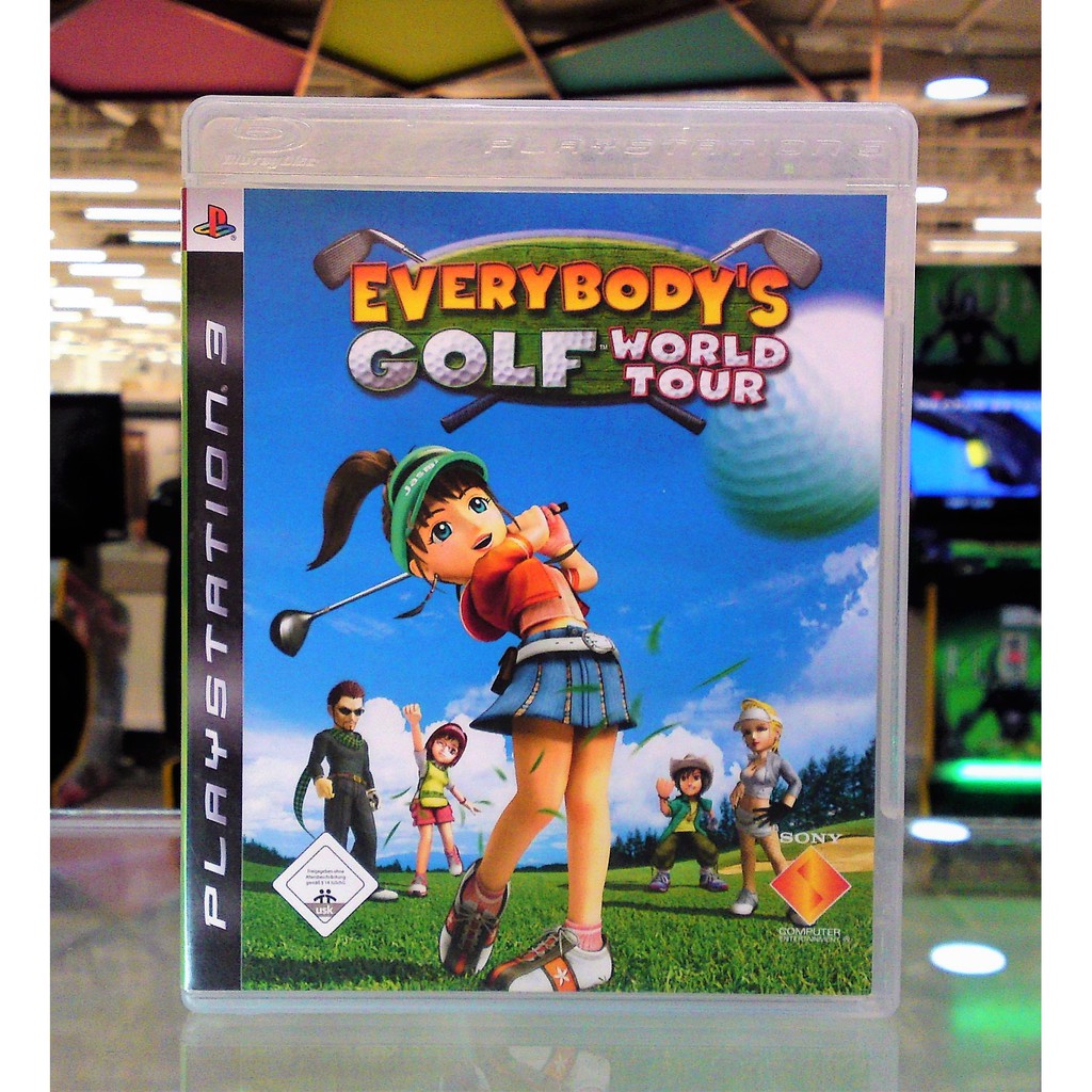 แผ่นเกม PS3 มือสอง Everybody's Golf World Tour (EN) แผ่นPS3 มือ2 Every Body Golf