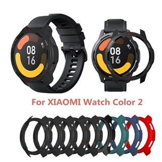 เคสป้องกันหน้าจอ สเกลคู่ อุปกรณ์เสริม สําหรับ Xiaomi Mi Watch Color 2 Mi Watch S1