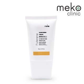 Meko Fullerene Sunscreen Cream SPF50 PA+++  ผลิตภัณฑ์ป้องกันแสงแดดสำหรับผิวหน้า